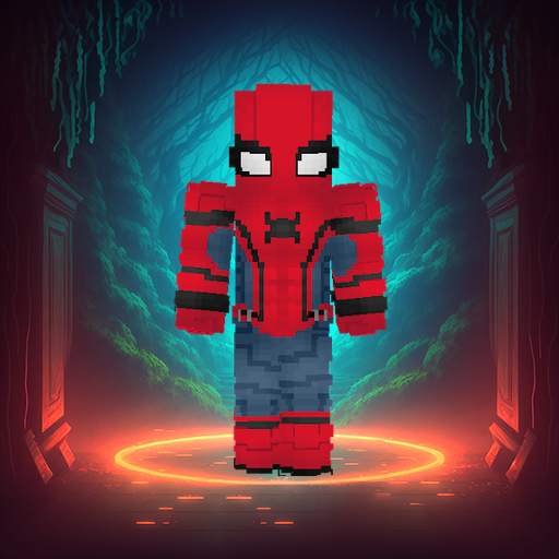 Spider Man Skin for Minecraft 1.1