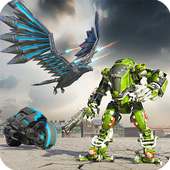 Robot Transforming Wild Eagle Cop Car- Robot Games logo