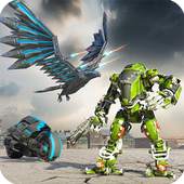 Robot Transforming Wild Eagle Cop Car- Robot Games 1.2