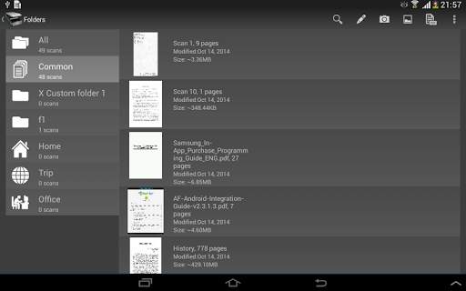 Jet Scanner Lite. Scan to PDF screenshot 13