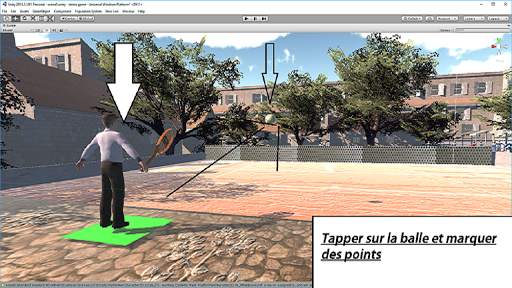 Tennis Game screenshot 1