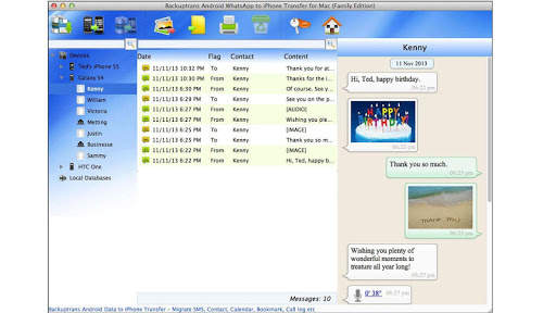 Backuptrans WA Sync screenshot 3