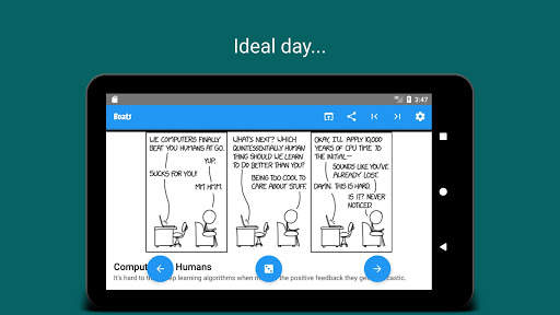 Boats offline browser for xkcd with dark themes screenshot 11