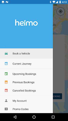 Heimo Carsharing screenshot 5
