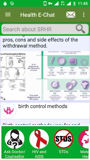 Health E-Chat screenshot 1