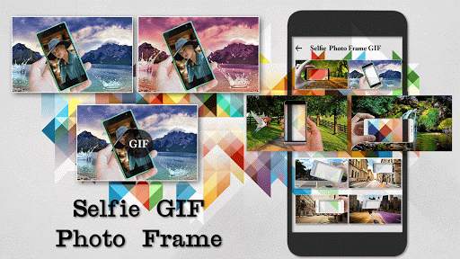 Selfie GIF Photo Frame Editor screenshot 1
