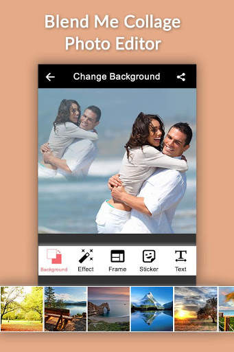 Blend Me Photo Collage Editor: Dual Exposure screenshot 1