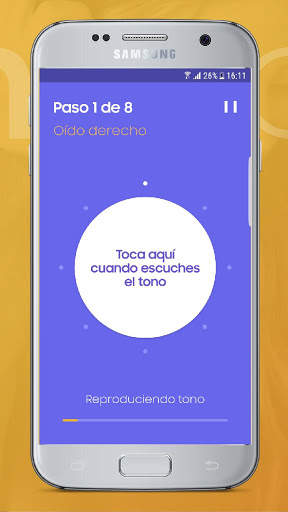 uSound por Samsung - Test de audición screenshot 5