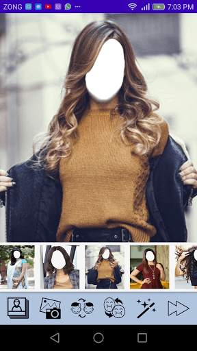 Women Hair Styles Photo Collage screenshot 6