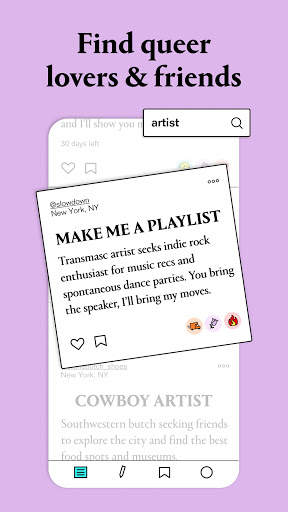 Lex - Queer, Lesbian, Trans LGBT Friends & Dating screenshot 3