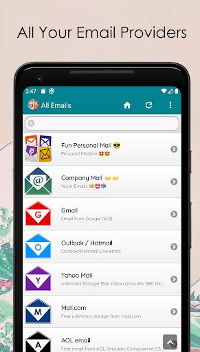All Email Providers screenshot 1
