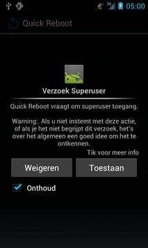 Quick Reboot screenshot 1