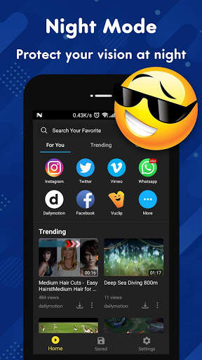 Nox Downloader - Browser - Ad Blocker screenshot 5