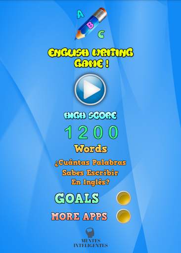 English Writing Game screenshot 1
