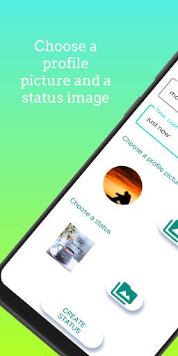WhatsPrank- fake whatsapp status to prank friends screenshot 3