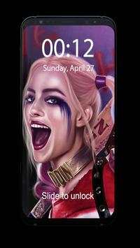 Lock Screen for Harley Quinn screenshot 1