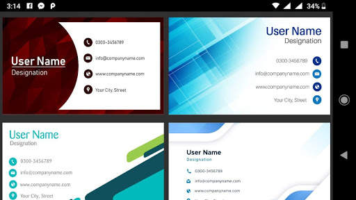 Visiting Card Maker screenshot 3