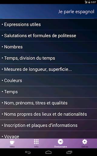 Je Parle ESPAGNOL Audio Cours screenshot 2