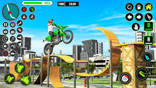 GT Bike Racing Game Moto Stunt screenshot 3