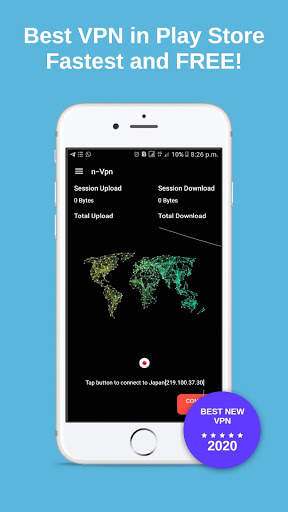 n-VPN , Free vpn Super Unlimited Proxy Address screenshot 1