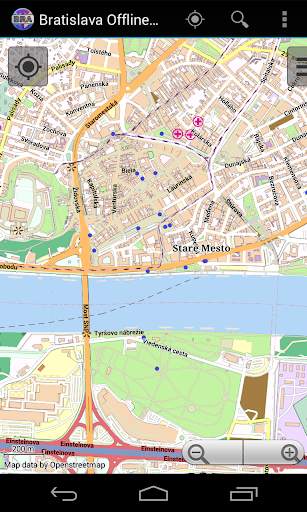 Offline Stadkaart Bratislava screenshot 2