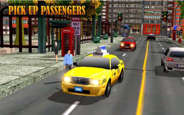 Taxi Driving Simulator 2016 screenshot 6