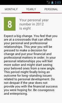 Numeroscope - Daily Horoscope screenshot 3