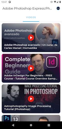 Guide : Adobe Photoshop Express Photo Editor 2021 screenshot 2