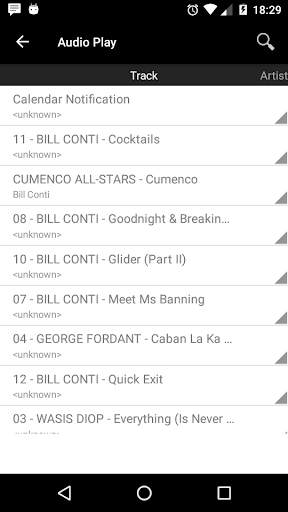 ** Audio Player ** screenshot 2