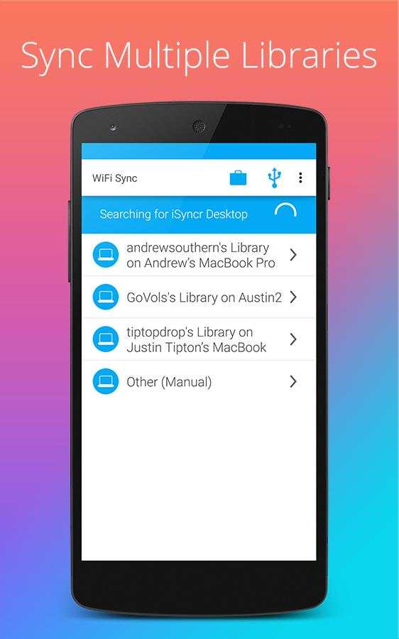 iSyncr: Sync iTunes to Android screenshot 6
