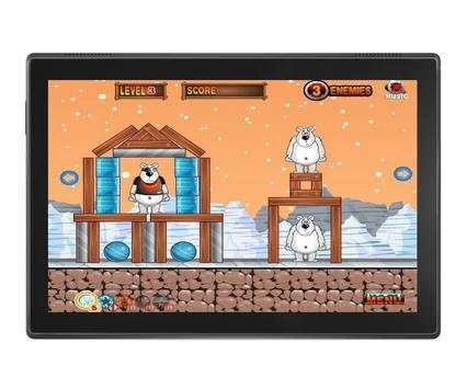 Angry Penguins Adventure - War attack games screenshot 5