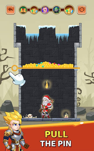 Rescue Hero - Pin Puzzle Game & Save The Hero screenshot 1