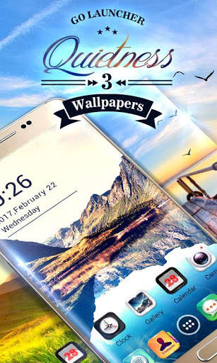 Quietness Go Launcher Theme screenshot 1