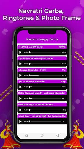 Navratri Garba, Ringtones & Photo Frame screenshot 8