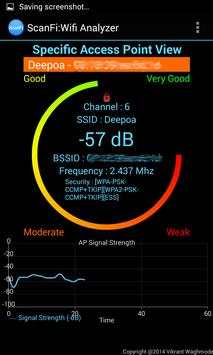 WiFi Analyzer : ScanFi [DEPRECATED] screenshot 2