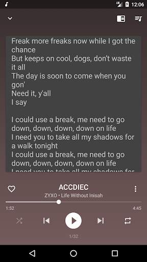 Coffee Music Player - Instant Lyrics 3 تصوير الشاشة
