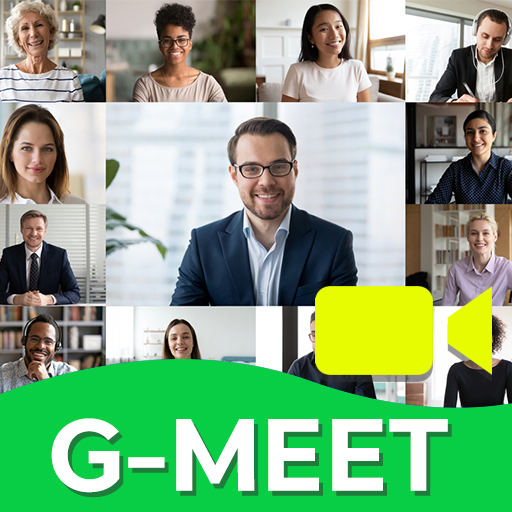 Free Google Meet - Video Conference Meet App Guide icon