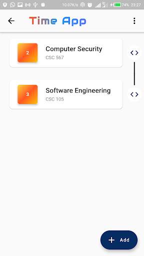 Time App 2 تصوير الشاشة