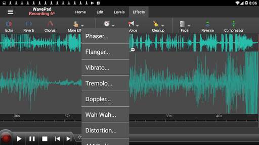 WavePad Audio Editor - Master's Edition screenshot 2