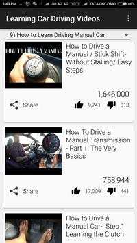 Learn Car Driving Videos app screenshot 3