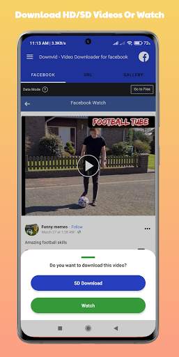 DownVid - Video Downloader for Facebook screenshot 3