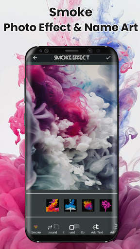 Smoke Photo Effect - Name Art screenshot 3