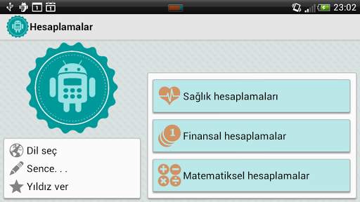 Hesaplamalar screenshot 1