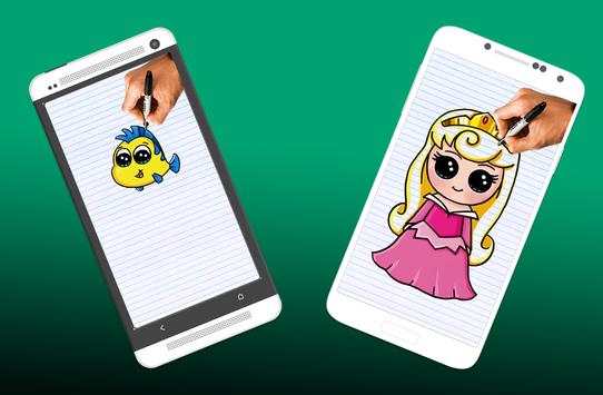 How to Draw Disney Characters ( Princess ) screenshot 4