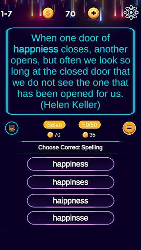 Guess The Spellings screenshot 1