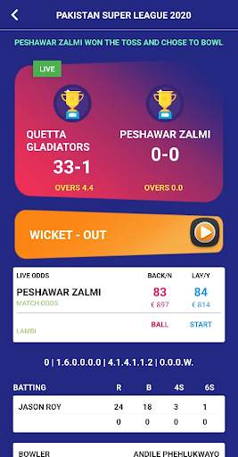 Cricket Live Line screenshot 3