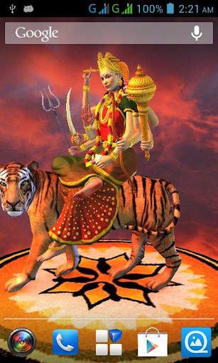 3D Durga Live Wallpaper screenshot 2
