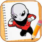 How to draw dragon ball Character Easy 1.0