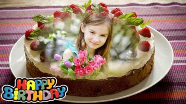 Photo On Cake Photo Frame screenshot 5