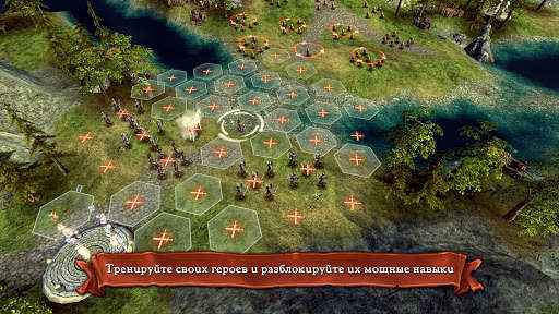 Hex Commander: Fantasy Heroes скриншот 1